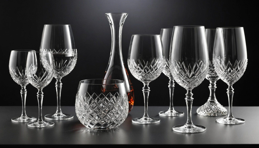 Discover the finest french crystal glassware